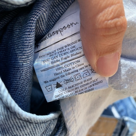 One teaspoon acid wash awesome baggies distressed jeans - Picture 7 of 7